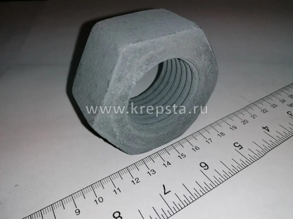 Гайка М42 к.п.12 ГОСТ ISO 4032-2014 оцинк